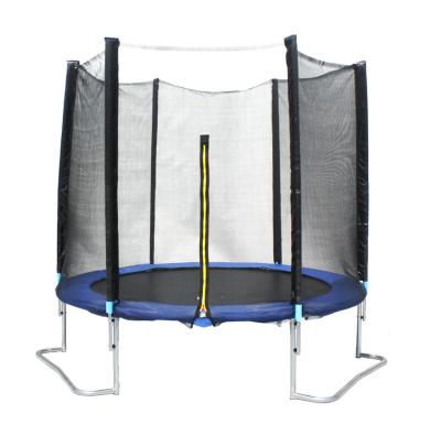 China Durable Outdoor Kids Play Trampoline Net Stand Full Cover Camping Trampoline for sale