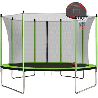 China With Protective Net Baoxiang 10 Ft Trampoline Net Galvanized Enclosures Steel Tube Trampoline for sale