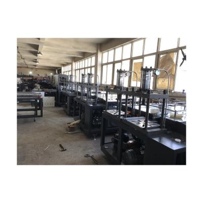 China food & Beverage Shops Suitable Paper Tray Forming End Plate Machine High Price Safety Paper Production Machinery for sale