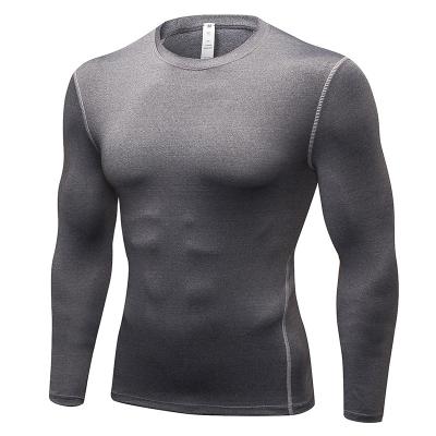 China Breathable Wearing Shirt Mens Stylish Elastic Fitness Clothes To Increase Running In Summer for sale