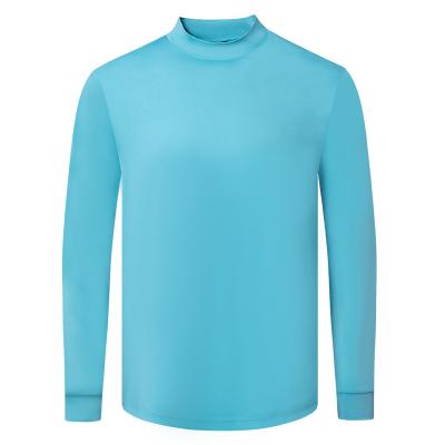 China Spring and Autumn New Golf Men's Breathable Long Sleeve Quick-Drying Sports Shirt Customized Team Uniforms for sale