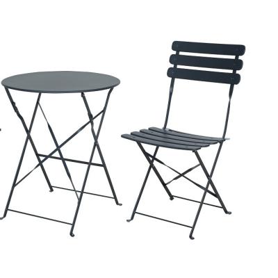 China Modern Outdoor Folding Table And Chair -3 Pcs for sale