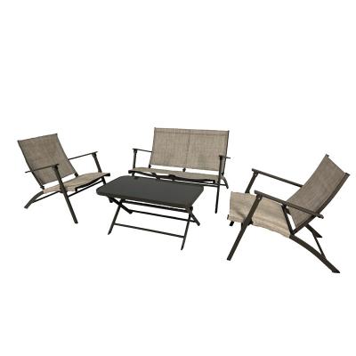 China New type outdoor furniture sofa sale modern well set. outdoor corner sofa set with rising table for sale