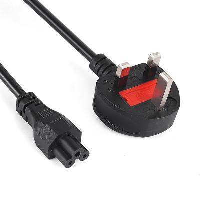 China Other AC Power Cord UK Laptop Mains Cord UK 3 Pin Plug Cable AC Power Cord 1.5m Laptop Charger for sale