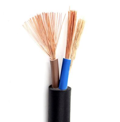 China High Tensile PVC Cable Electrical Wire 2 3 4 5 6 Core Flexible RVV Cable for sale