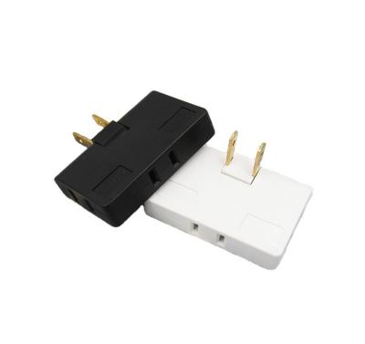 China Convenient 3 In 1 Power Converter Plug In Portable Rotated Drag Band One To Three Power Conversion for sale