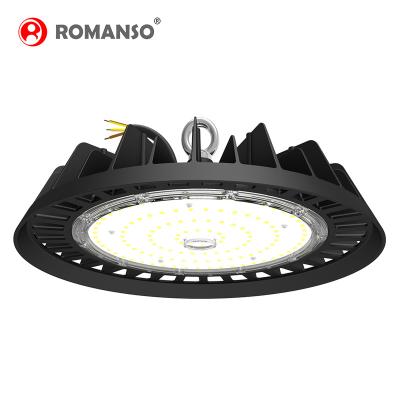 China Warehouse Romanso LED High Bay Light 200W 150lm/w AC100-277V Led UFO High Bay Lights for sale