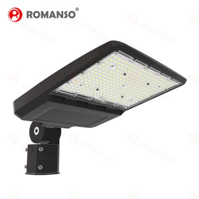 China ROAD led parking lot light warm white AC100-277V 3000K-6000K 140LM/W led shoe box lights for sale