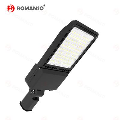 China New ROAD Design LED Shoe Box Light 100W 200W 140lm/W ETL 5Years Warranty Led Street Light Shoe Box for sale