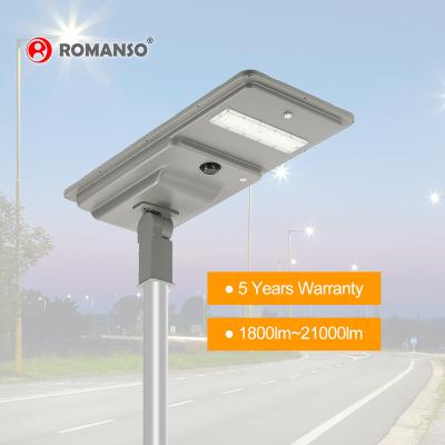 China ROAD Poultry Farm Mircoware PC Lens 2700~6000K Commercial Outdoor Solar Street Light for sale