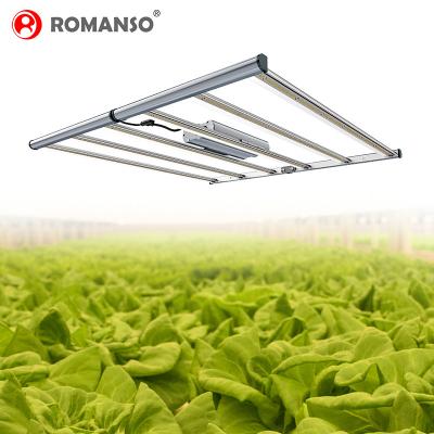 China Romanso Indoor 400W 480W LED Grow Light High Quality Dimmable 400W Bendable Grow LED Light for sale