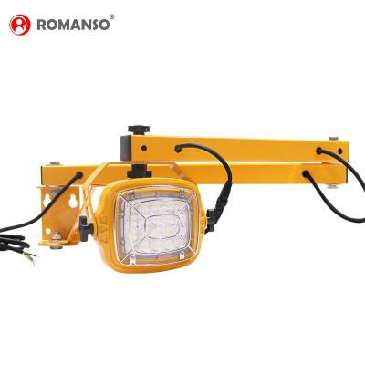 China New Designed Warehouse Loading Dock Light 30w Warehouse Ip66 Waterproof Led Dock Light With 50w Arm for sale