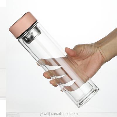 China Sustainable Smart Temperature Display Thermo Water Bottles With Filter Infuser for sale