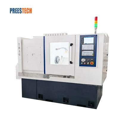 China Cnc slant bed lathe linear 8 station auto machine factory price high precise turning center for sale