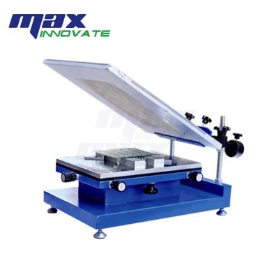 China Multiple Models at Reasonable Price Manual Solder Paste Printer in Shenzhen Max 300*400mm for sale