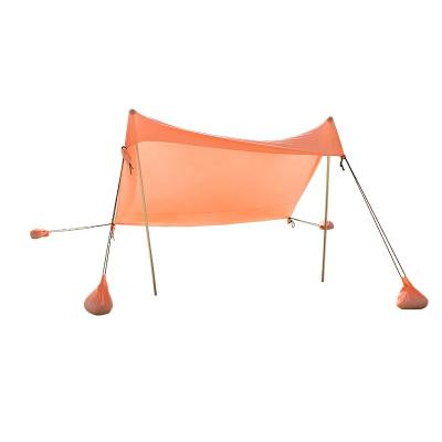 China UV-Resistant Stretch Beach Sun Shade Tent With Sand Anchor for sale