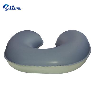 China Inflatable Compact Portable Head and Neck Support Inflight Pillows U Shape Headrest Cushion for Best Rest and Sleep Moment Travel for sale