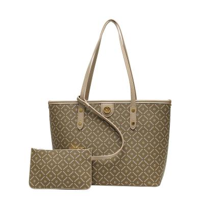 China PORTABLE Women's France Style Handbags Large Capacity Shoulder Bag Luxury Traveling PU Leather Tote Bags Female Shopping Bags For for sale