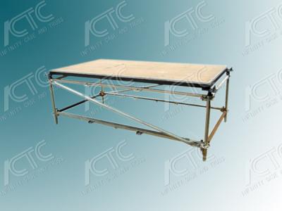 China High Strength Stell + Plywood Portable Stage Platform For Layer Truss for sale