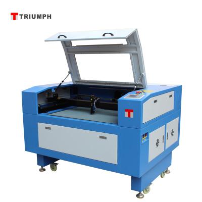 China Hot Sale PVC Cutter Engraver 80W 130W 150W 180W CO2 Leather Water-cooled Wood Textile Bamboo Laser Engraving Machine for sale