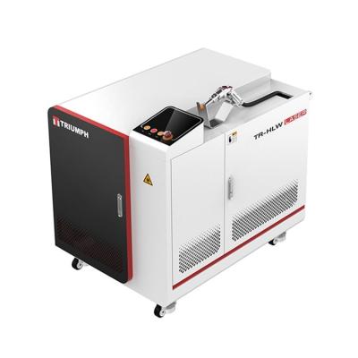 China Stainless Steel Carbon Steel Fiber Laser Welder 1000W 1500W 2000W Aluminum Handheld Laser Welding Machine for sale