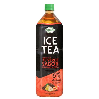 China Tea Drinks Original Juice Bulk PET Bottle Lemon Tea Tasty Ice Tea 500Ml for sale