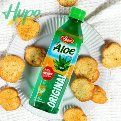 China Chinese Snack Fruit Drinks 0.5L/1L/1.5L Low Fat Aloe Vera Drink With Pulp for sale