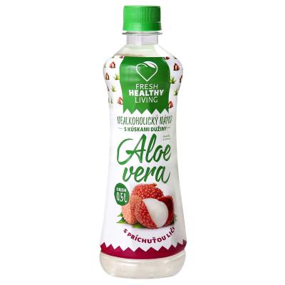 China HUPO Aloe Vera Drink Fruit Juice Bottle Low Fat Type With Pulp Lowest Price for sale