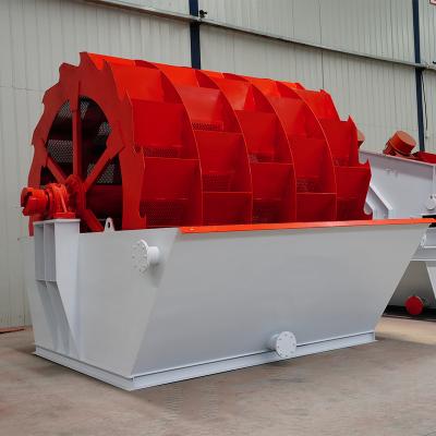 China High quality gravel factories wheel sand and sand seal sand steel made product wheel bucket sand washing machine for sale