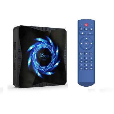 China Newest Android 10 TV Box X96Q Update 10.0 Max 4GB 32GB/64GB 1000M Ethernet Dual Wifi Allwinner H616 Android TV Box X96Q for sale