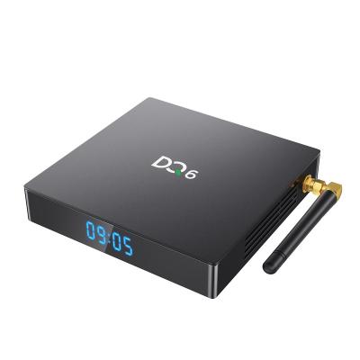 China High Quality Newest 10 Android TV Box 4K TV Box DQ6 RK3318 Android 10 Smart OS NAS Function Set Top Box for sale