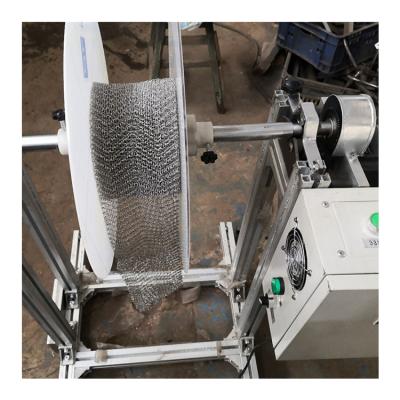 China Wind up metal mesh high quality stainless steel automatic winding machine for wind the metal mesh for sale