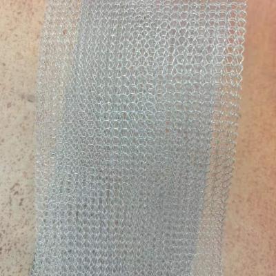 China High Efficiency TIANYIN Metal Filter Meshes Stainless Steel Wire Mesh Tinned Copper Braid Knitted Wire Mesh for sale