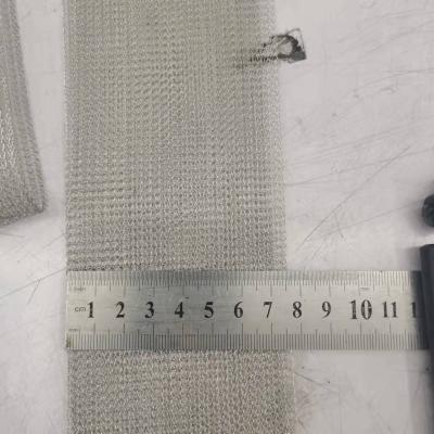 China Plain Weave Wire Rope Mesh For EMI Shielding Mesh 304 Stainless Steel 316L Protective Wire Mesh High Quality for sale