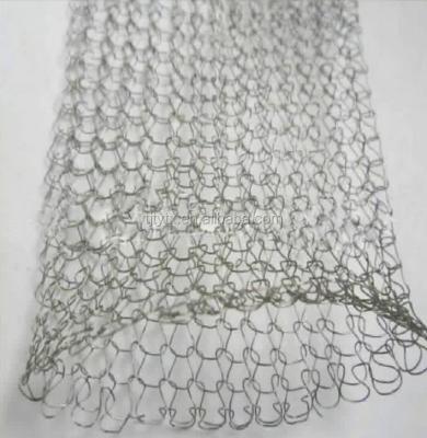 China 1.High working pressures hot sale knitted wire mesh 2.High working pressures efficiency for gas oil separator oil demister protection for sale