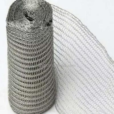 China 1.High Filtering Efficiency Stainless Steel Knitted Wire Mesh Filter 2.High Working Pressures High Efficiency For Gaseous Liquid Filtering Application for sale