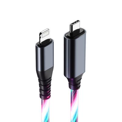 China YEKN SCL063 MFI ODM/OEM Palladium Overflow Design New USB C to Lightning Fast Charging 3 Feet 6 Feet Cable for sale