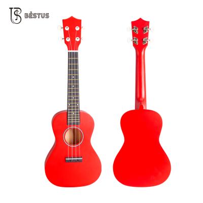 China Basswood BESTUS Musical Instrument Beginner Basswood 21 Inch Soprano Ukulele for sale