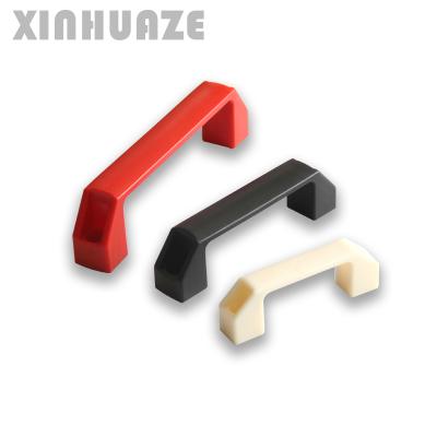 China Modern Plastic ABS Nylon Hole Spacing Fixed Mechanical Screw Pull Handle 90 120 Square for sale