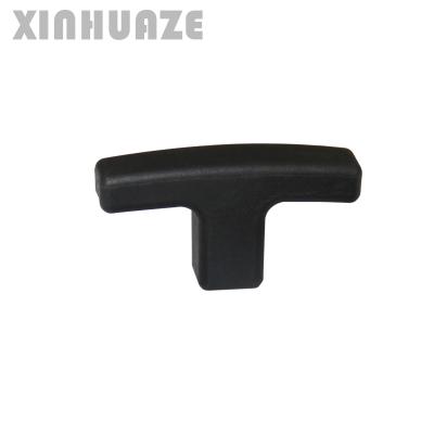 China Contemporary Customizable Screw Or Thread With Black Nylon Plastic Reinforced T Shaped Knob Handle Screw for sale