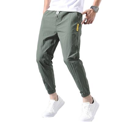 China Promotional Elastic Waist Fashion Clothing Men's Anti-pilling Breathable Trouser Pants for sale