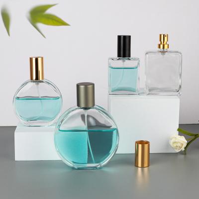 China 2022 Cosmetic Manufacture Customized Empty Refill Perfume Botol Spray 20Ml 30Ml 50Ml 100Ml Set Glass Luxury Perfume Bottle for sale