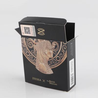 China Recyclable Custom High Quality Black Packaging Boxes Packaging Box 3D Paper Box Cosmetics for sale