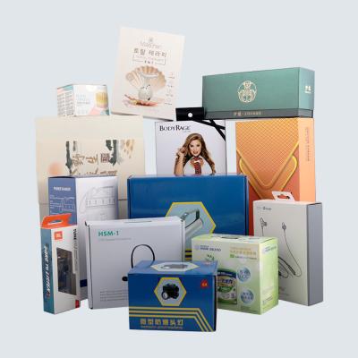 China Wholesale High Quality Recyclable Custom Design Logo Printed Cardboard Cardboard Paper Boxes Packaging Supplies for sale