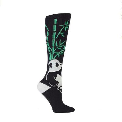 China 17Year Antibacterial Certified Knitted Compression Socks with Panda Bear Compression Socks for sale