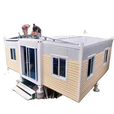 China Modern Industrial Prefab Flat Pack House Prefab Houses Modern Prefab Houses 1-3 Bedrooms Home for sale