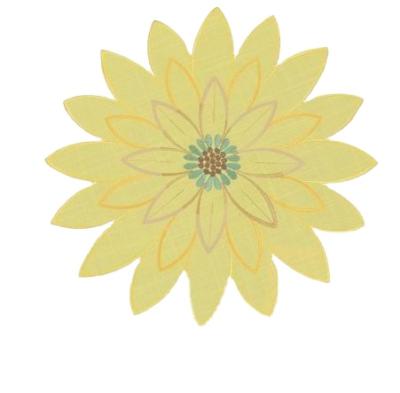 China Stocked Stunning Sustainable High Quality Hot Sale Eco-Friendly Custom Flower Embroidered Place Mat Artistic Pretty Daisy for sale