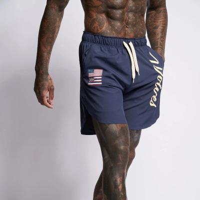 China Mens QUICK DRY Popular Fabric Plain Colors Design Slim Elastic Fitness Short Shorts for sale