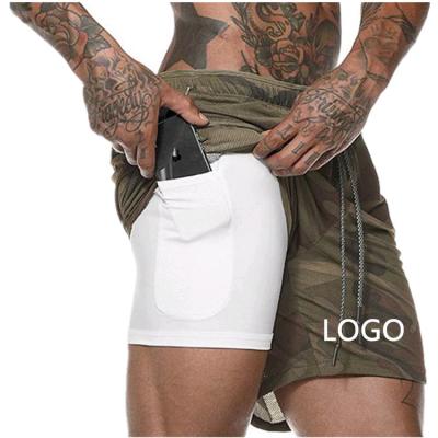 China New Fashionable High Quality Custom Polyester Fabric Men Workout Soft Fitness Shorts QUICK DRY for sale