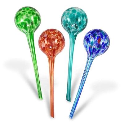 China DEEPBANG Glass Globes Home Gardening Self Watering Spike Colorful Water Globes for Plants Medium Size Self Watering Glass Globes for sale